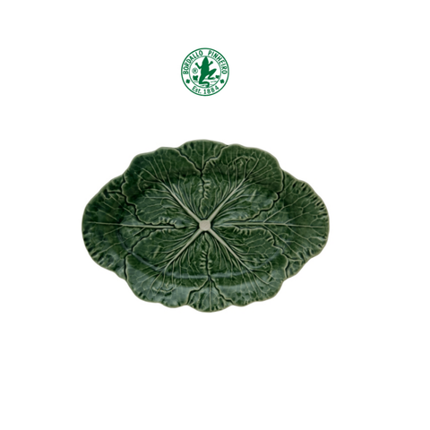 Bordallo Pinheiro Cabbage Oval Platter 37.5cm.png