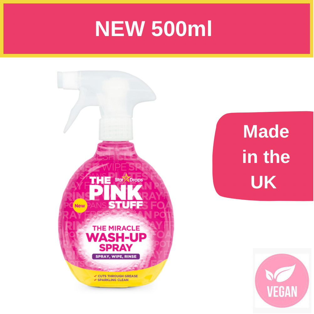 The Pink Stuff Wash Up Spray 500ml – Mamaleya Home