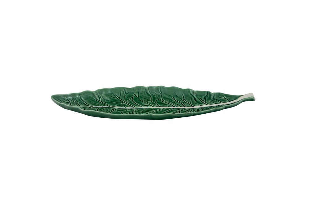 Bordallo Pinheiro Cabbage Narrow Leaf 40 Green Natural