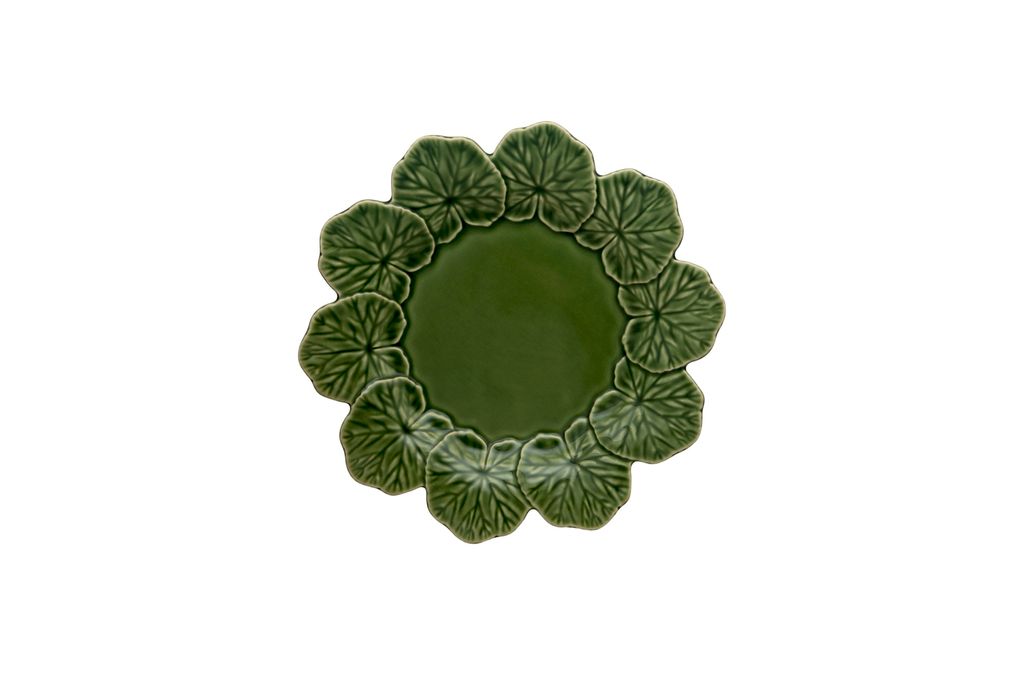 Bordallo Pinheiro Geranium Dinner Plate