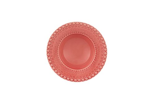 Bordallo Pinheiro Fantasy Soup Plate Pink