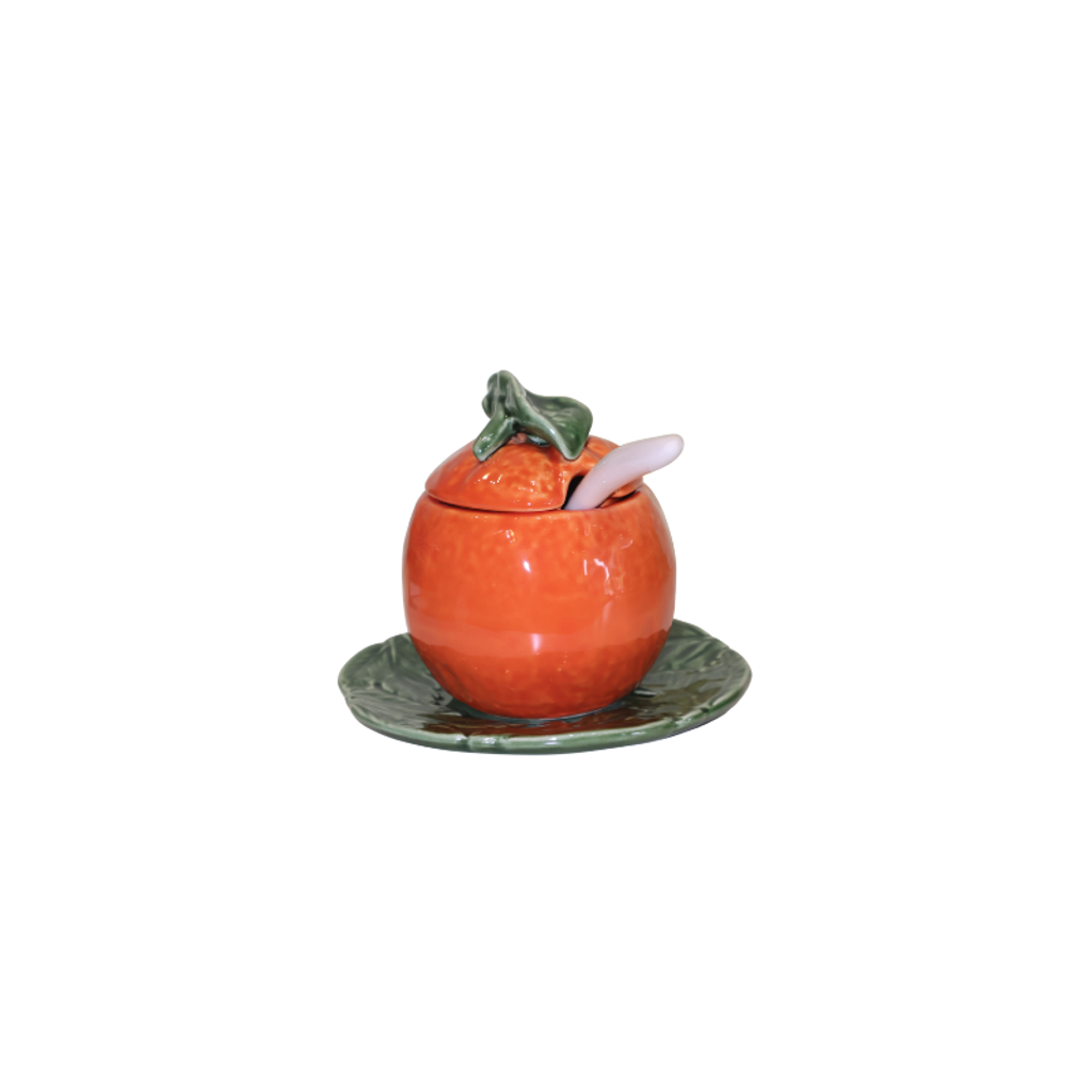 orange small tureen