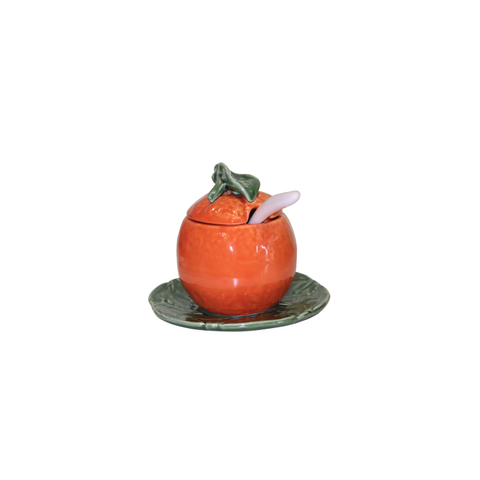 orange small tureen