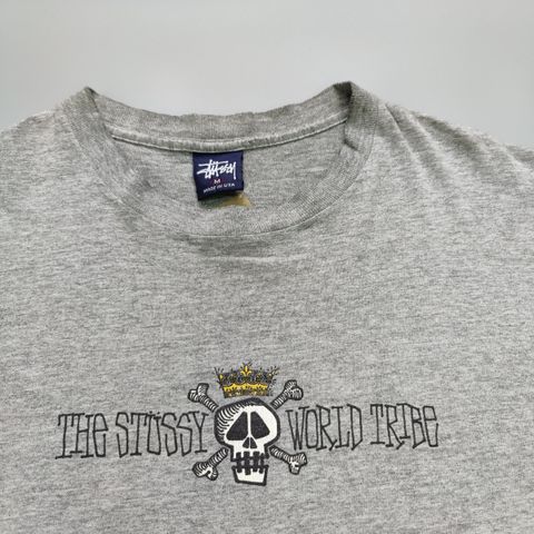 Stussy WORLD STUSSY TRIBE Tシャツ M STUSSY 25th Anniversary WORLD TRIBE T-shirt | Mercari