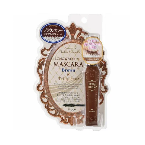 DollyWink Long _ Volume Mascara â…¢ Brown wb.jpg