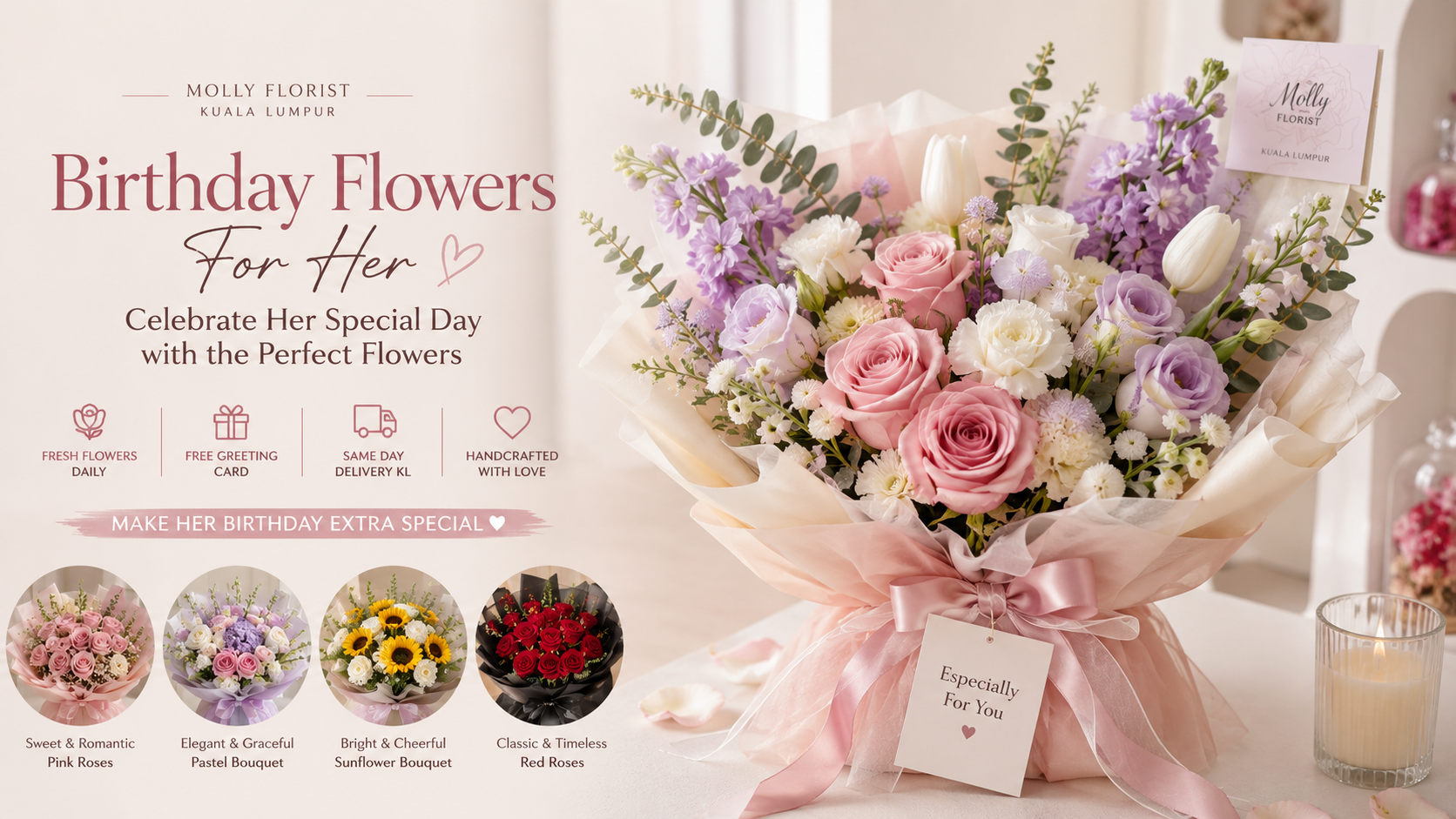 Best Birthday Flowers for Every Age | The Ultimate Birthday Flower Guide
