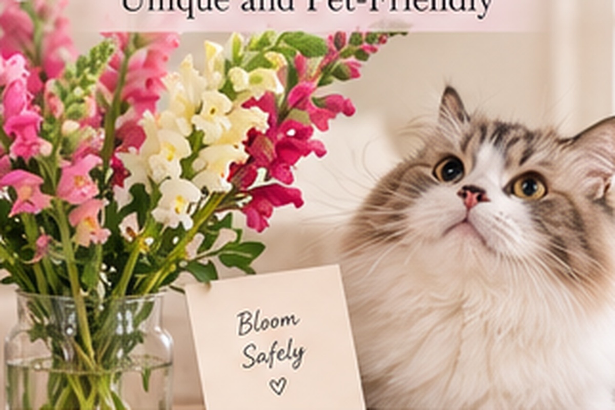 “Pet-friendly [flower name] with cat and dog | Molly Florist Malaysia”