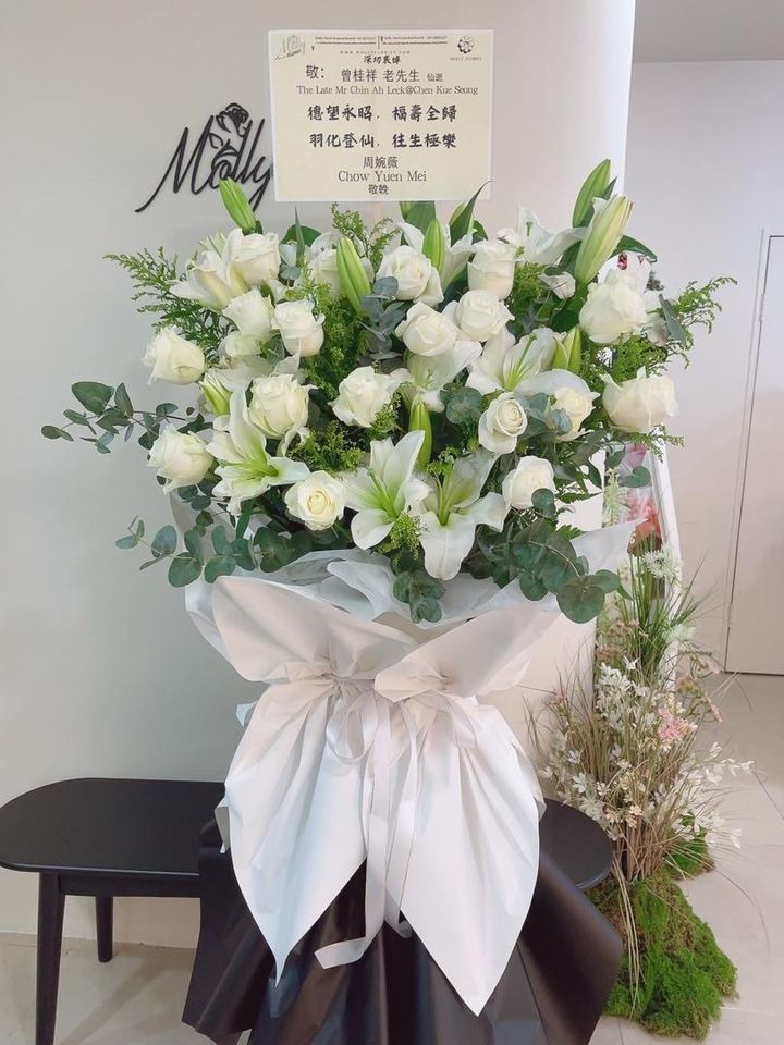 Funeral Flower Stand KL Same Day Delivery (23)
