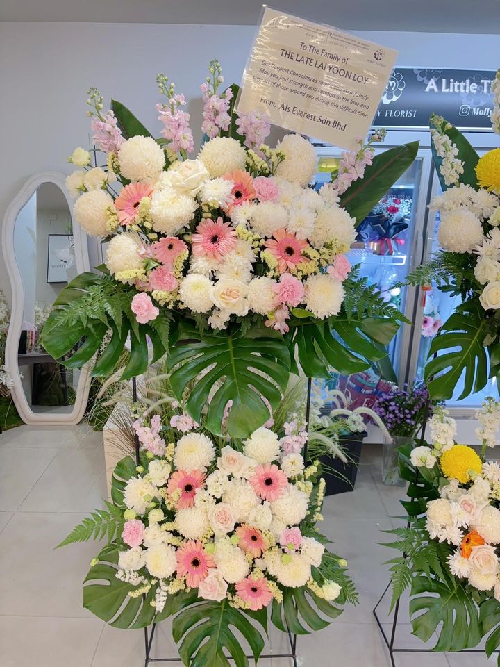 Funeral Flower Stand KL Same Day Delivery(27)