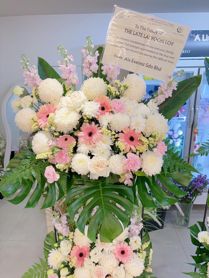 Funeral Flower Stand KL Same Day Delivery(27)