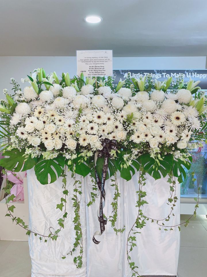 Funeral Flower Stand KL Same Day Delivery (28)