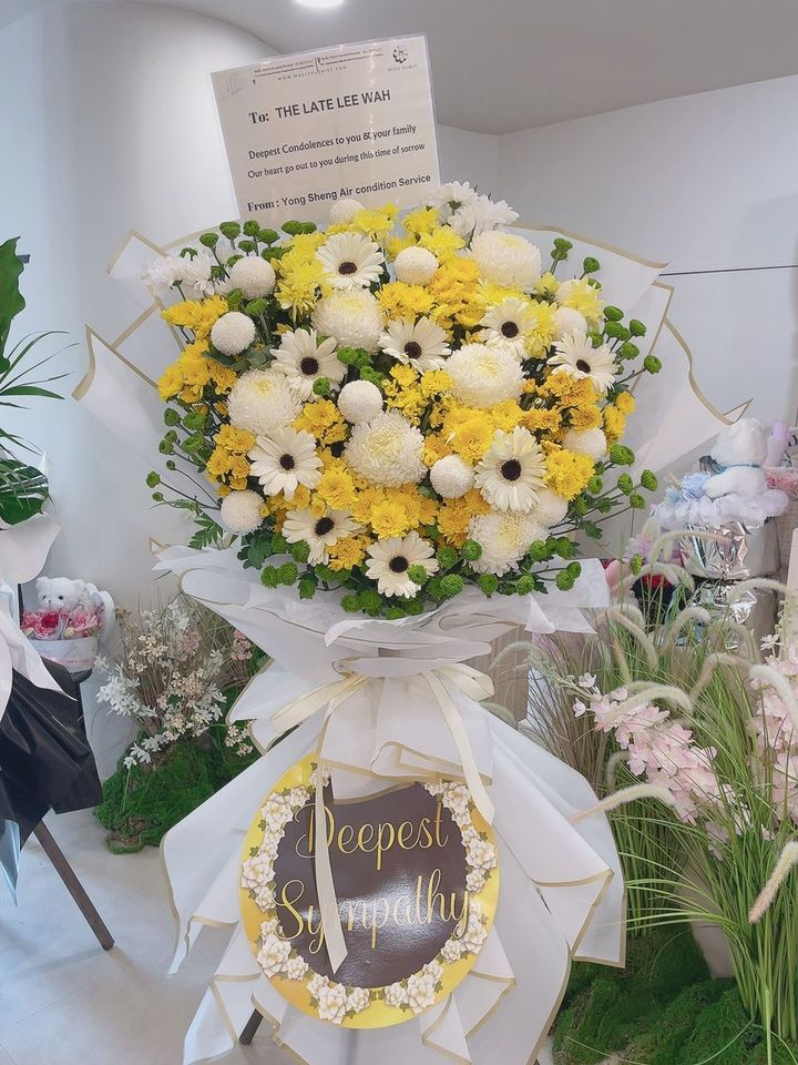 Funeral Flower Stand KL Same Day Delivery (27)