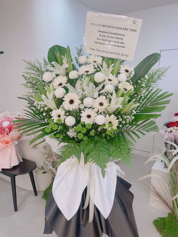Funeral Flower Stand KL Same Day Delivery( 9)