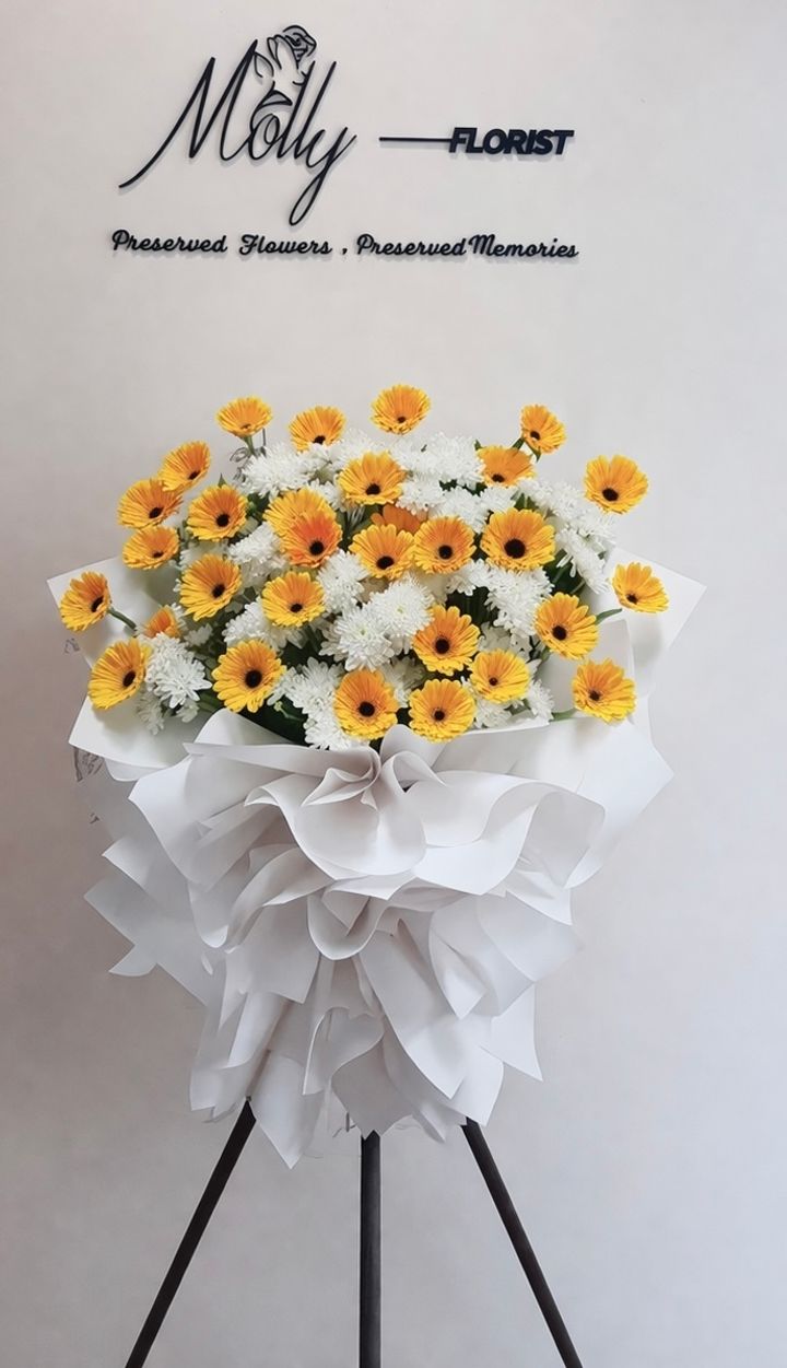 Funeral Flower Stand KL Same Day Delivery (33)