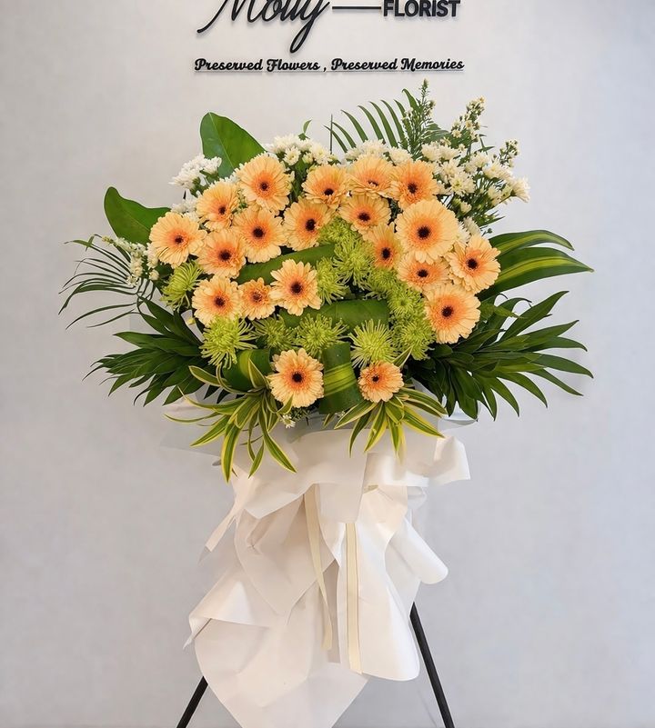Condolence Flower Stand KL Same Day Delivery (39)