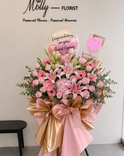 Grand Opening Flower Stand KL Same Day Delivery