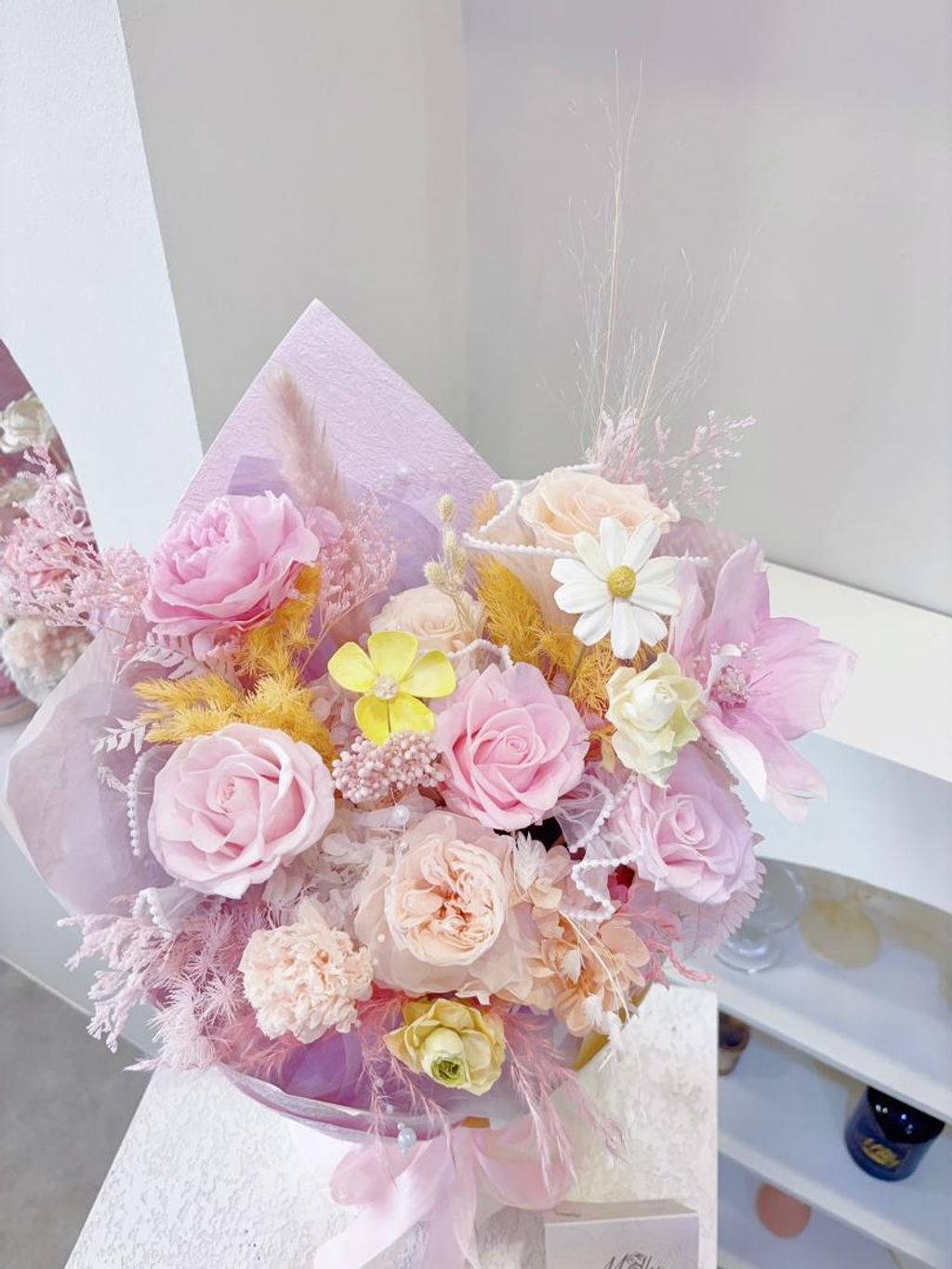 Signature Bloom Preserved  Flower Bouquet