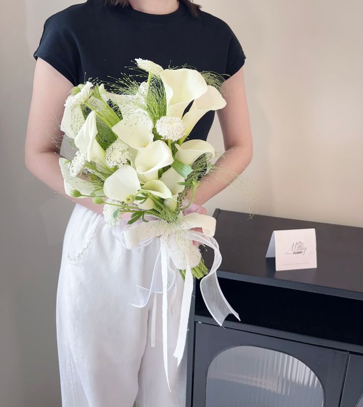 Calla Lily  Bridal Bouquet KL Same Day Delivery