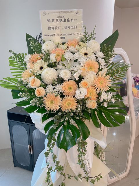 Resilient Faith Condolence Flower Stand KL Same Day Delivery (29)