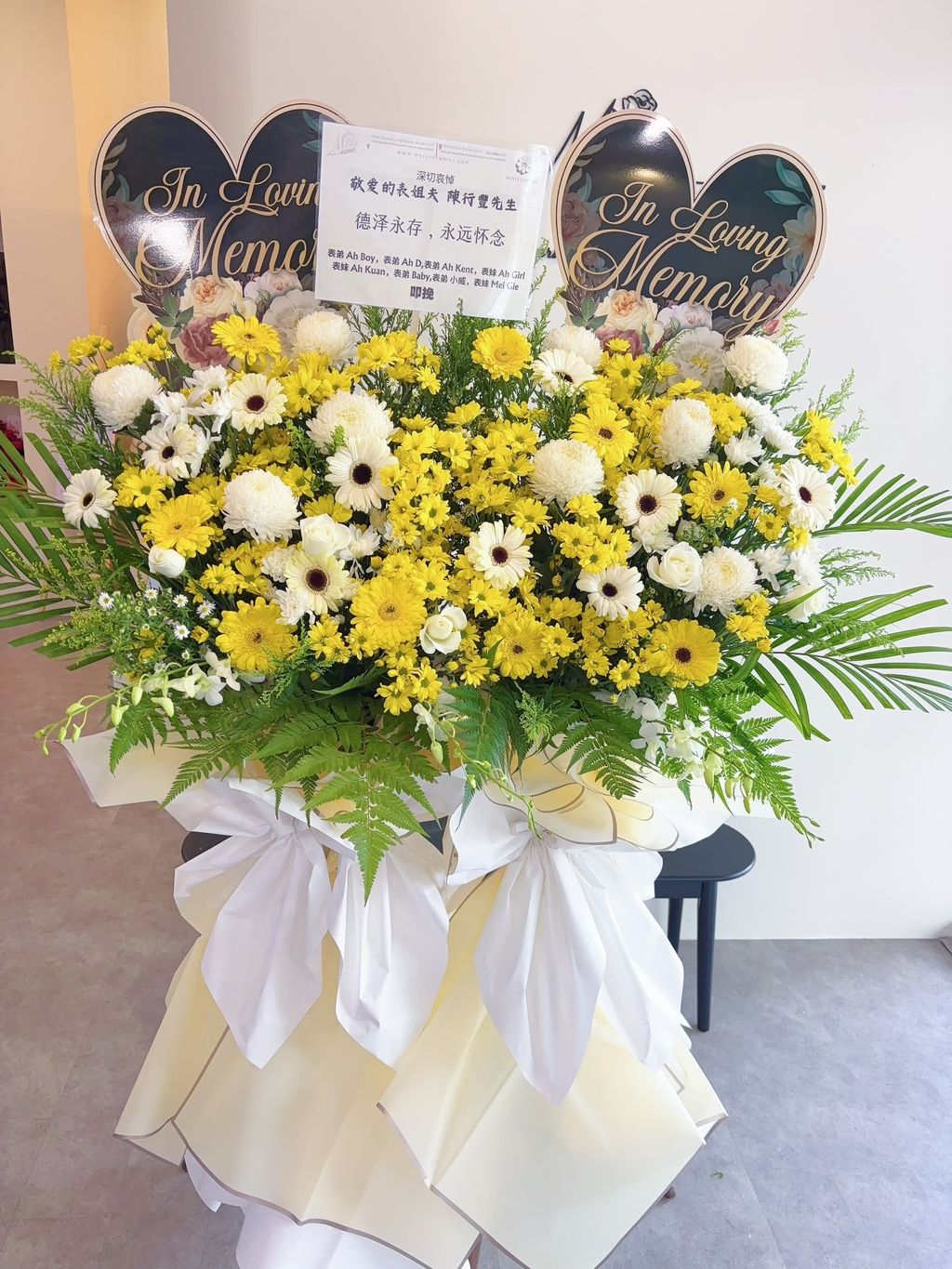 Loving Condolence Flower Stand KL Same Day Delivery (26)