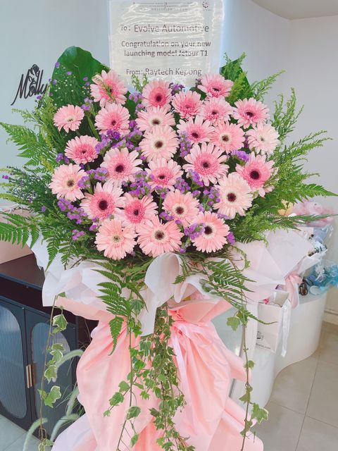 Cafe Grand Opening Flower Stand KL Same Day Delivery