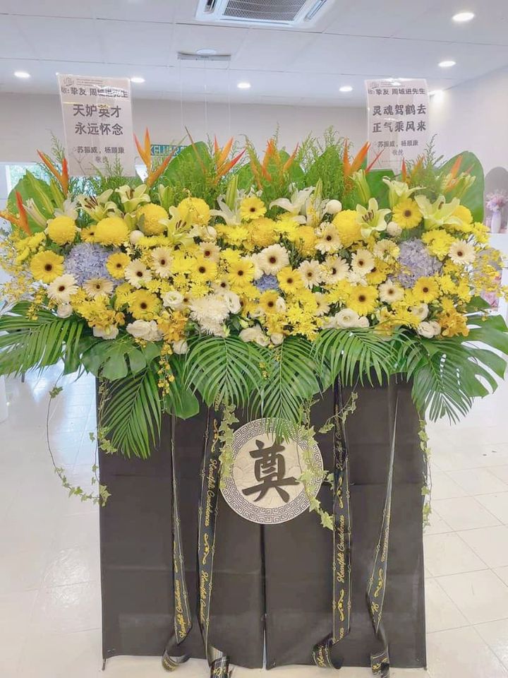 Condolence Flower Stand KL Same Day Delivery  XL(10)