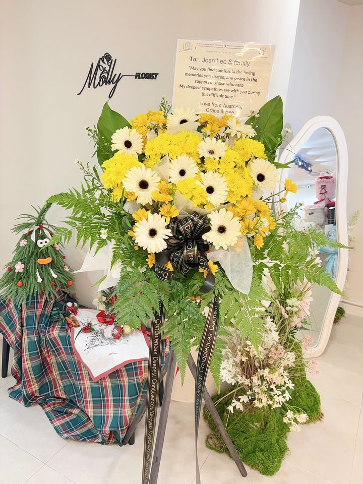 Funeral Flower Stand KL Same Day Delivery (9)