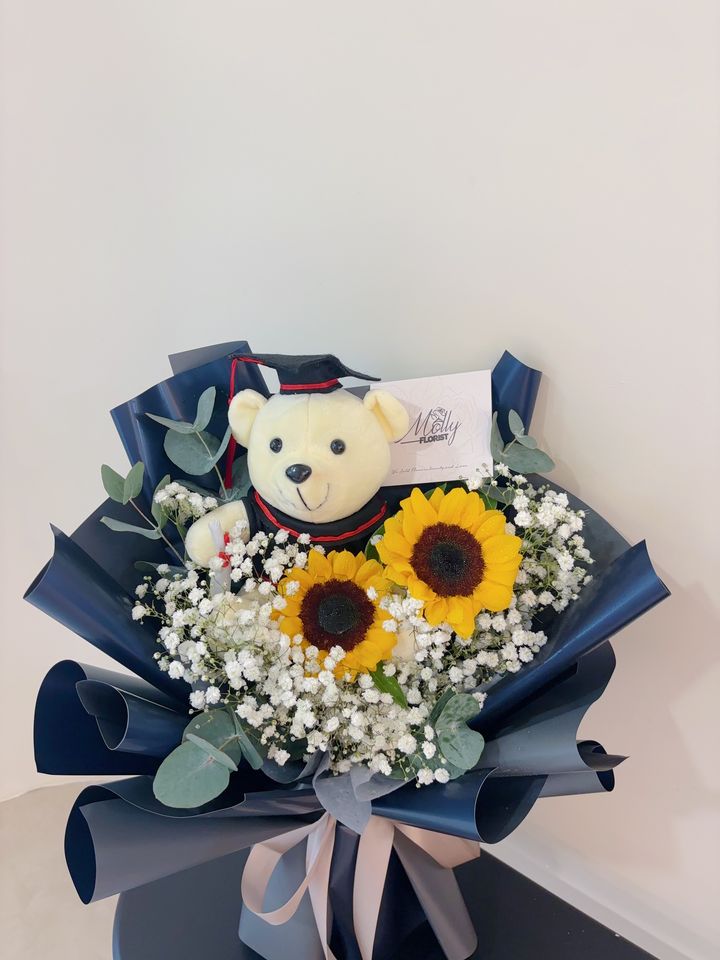 Graduation sunflowers  Fresh Flowers