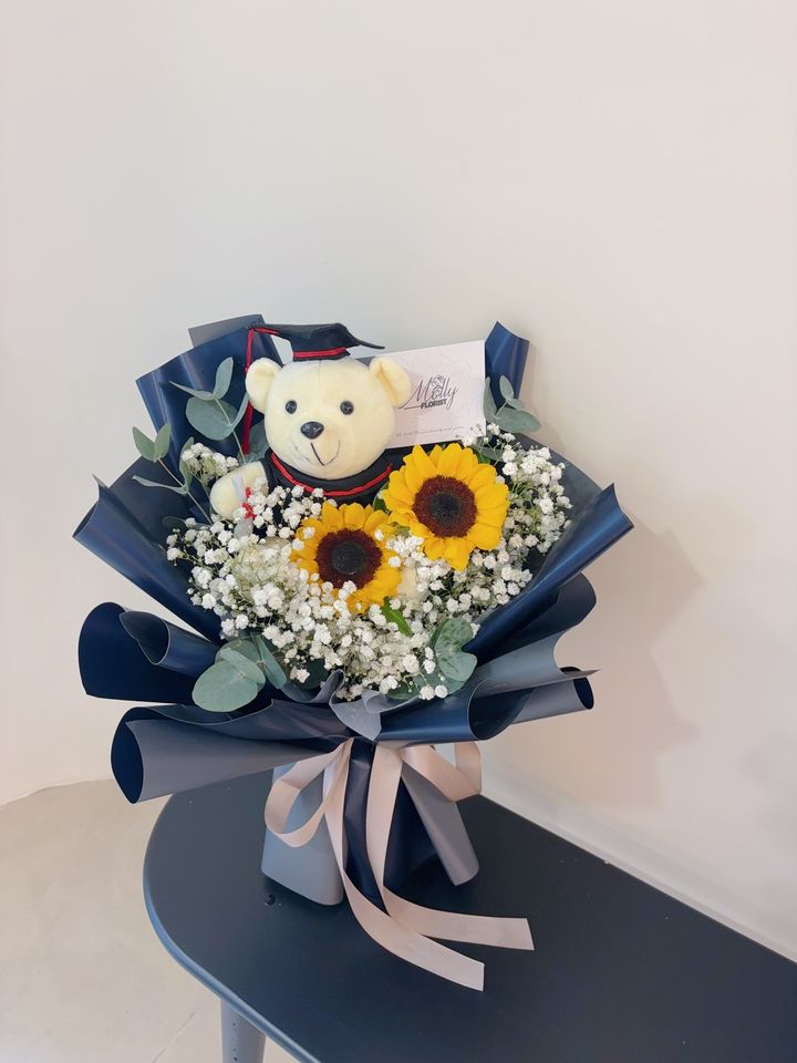 Graduation sunflowers  Fresh Flowers