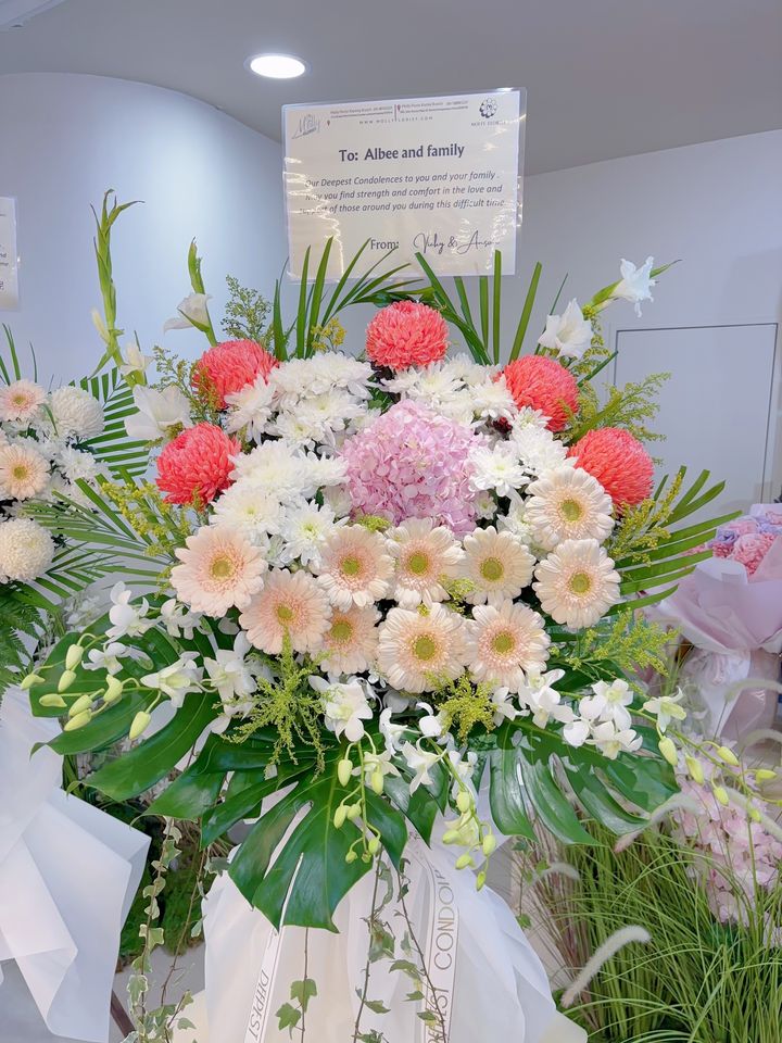 Funeral Flower Stand KL Same Day Delivery(19)