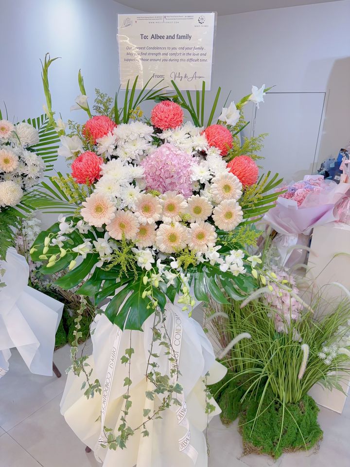 Funeral Flower Stand KL Same Day Delivery(19)