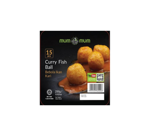 Mum Mum Curry Fish Ball - 15 pcs x 250g.png