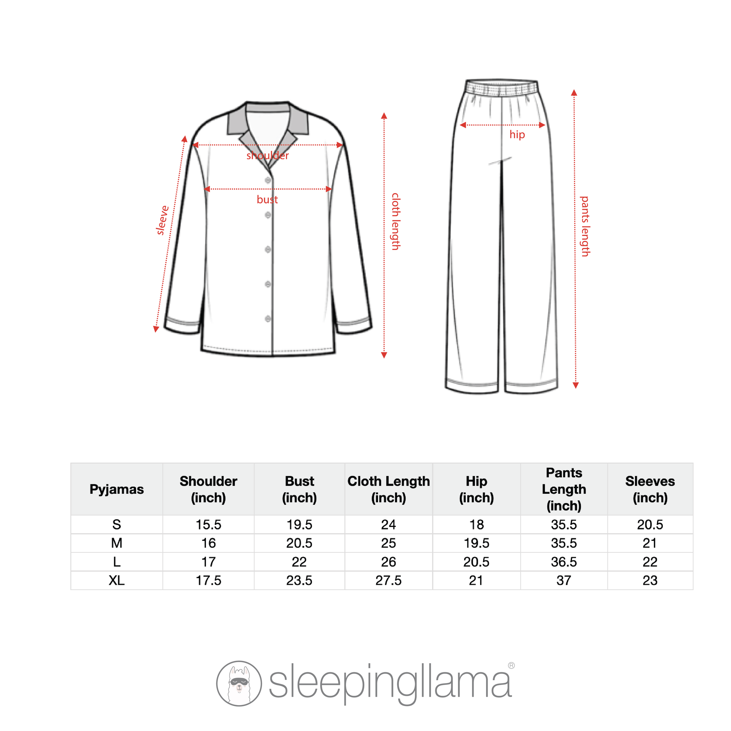 SIZING SL-29