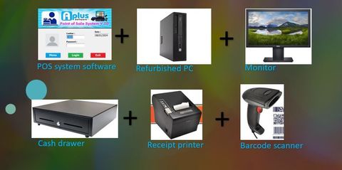 refurbished pc pos package