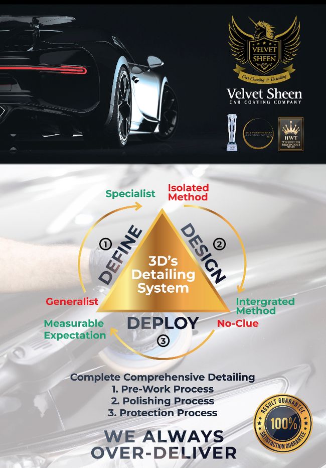 VS AUTO DETAILING |  - 3D’s Detailing System