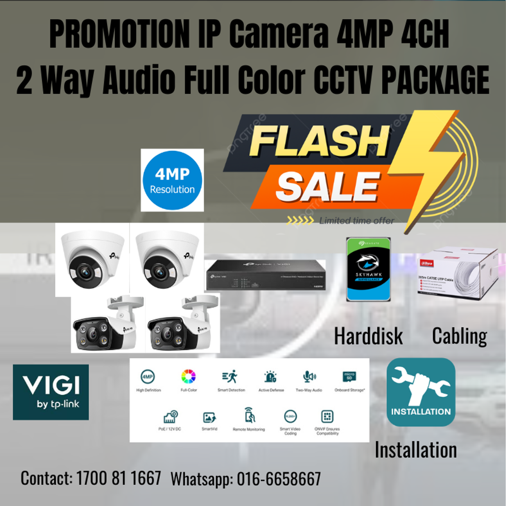 TP LINK VIGI 4MP IP Camera