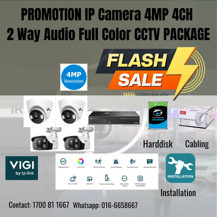 TP LINK VIGI 4MP IP Camera