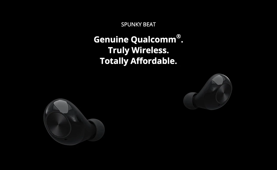 Tronsmart Spunky Beat Bluetooth TWS Earphone APTX Wireless Earbuds with QualcommChip, CVC 8.0, Touch Control, Voice Assistant (1)