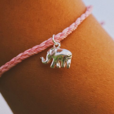 守護大象編織衝浪手環 LOVE ELEPHANTS