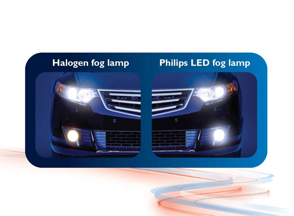 Perfect Fit & Easy Installation -  Philips LED Fog Lamp