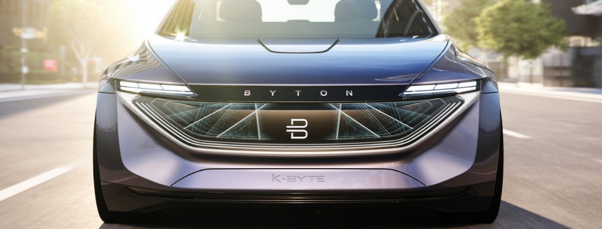 China's Byton Electric Vehicle- Possible competition for Tesla?