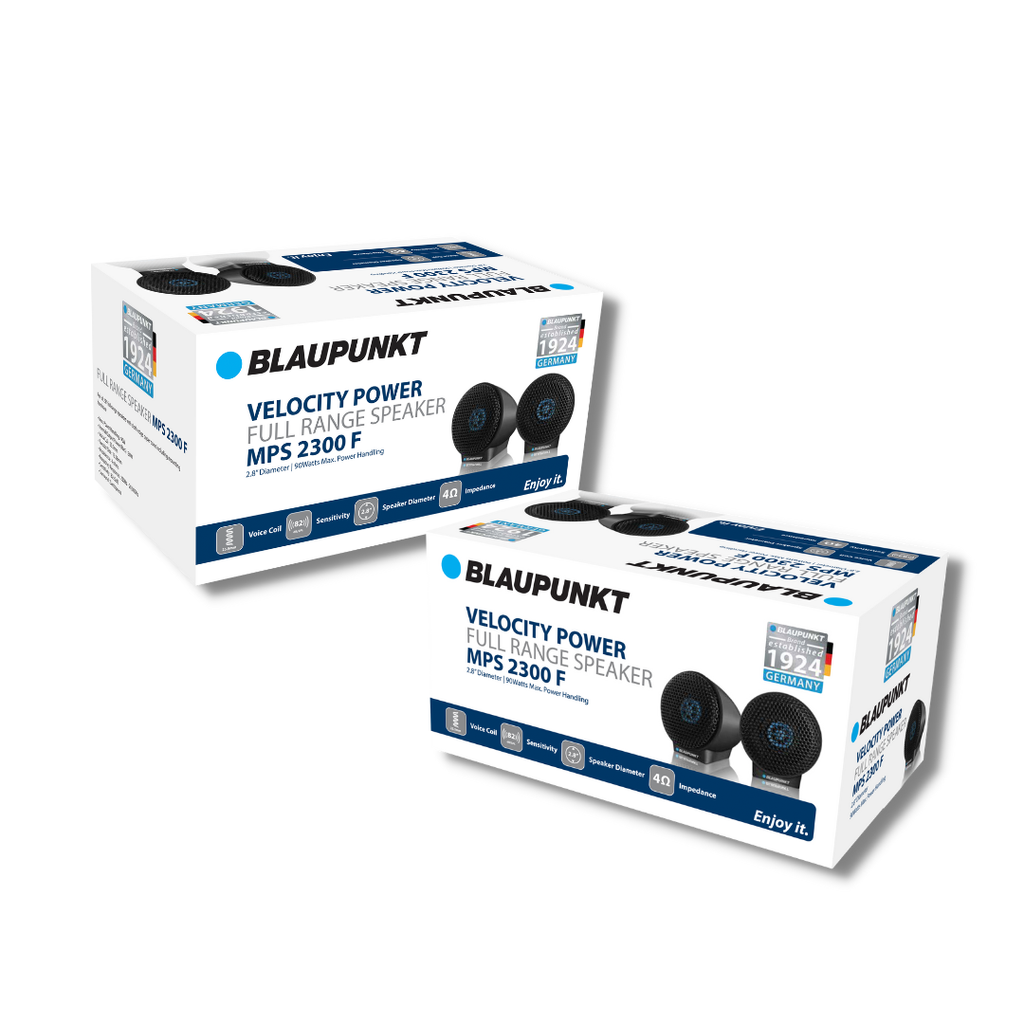 Blaupunkt Velocity Power Full Range Speaker MPS 2300 F