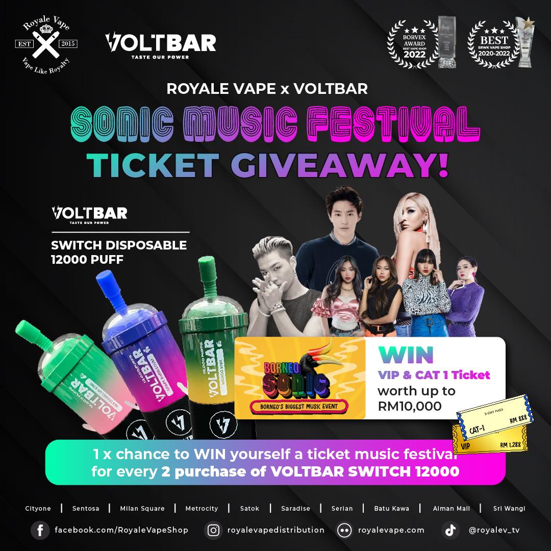 đ€© BORNEO SONIC MUSIC FESTIVAL GIVEAWAY! đ€©