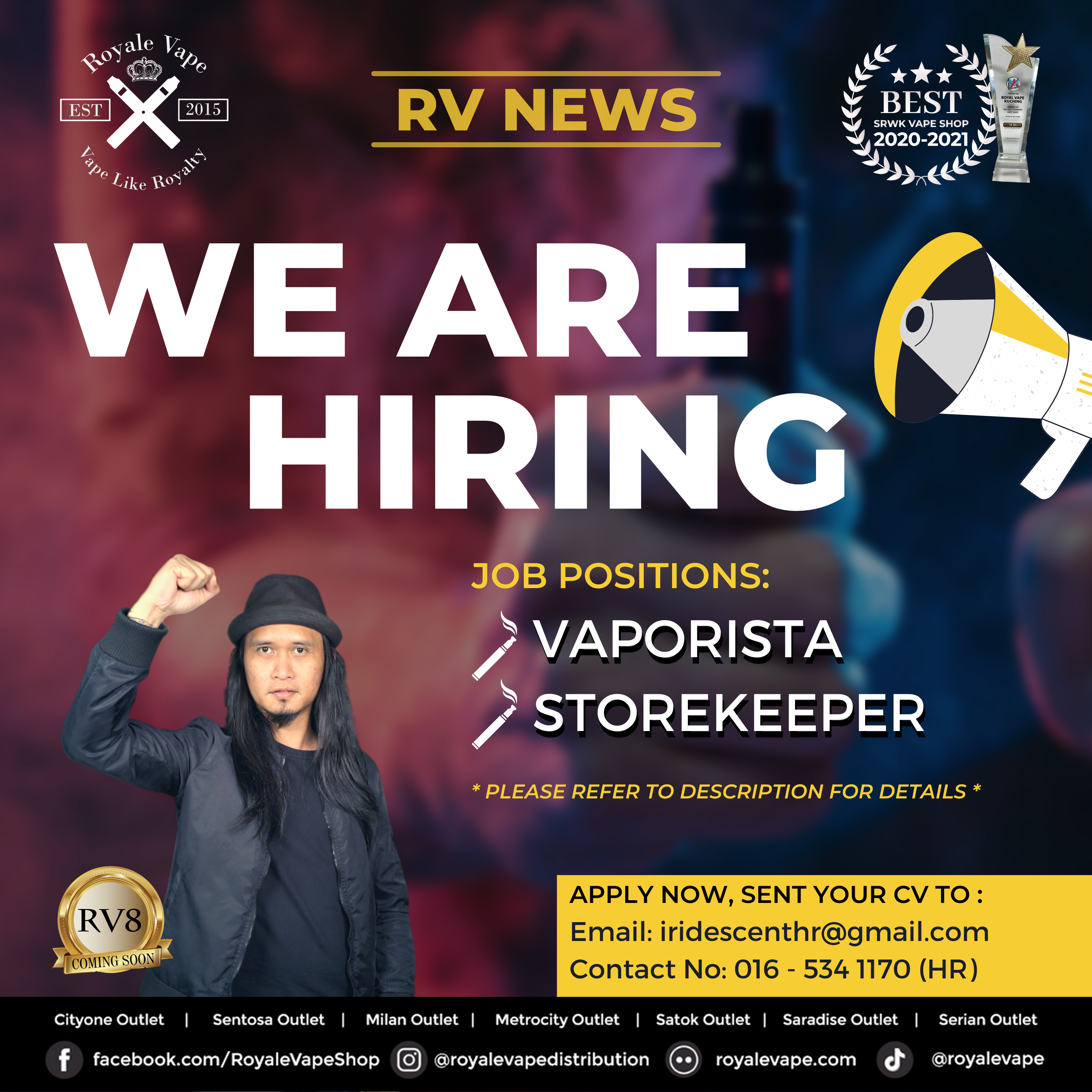 ⚠️WE ARE HIRING⚠️