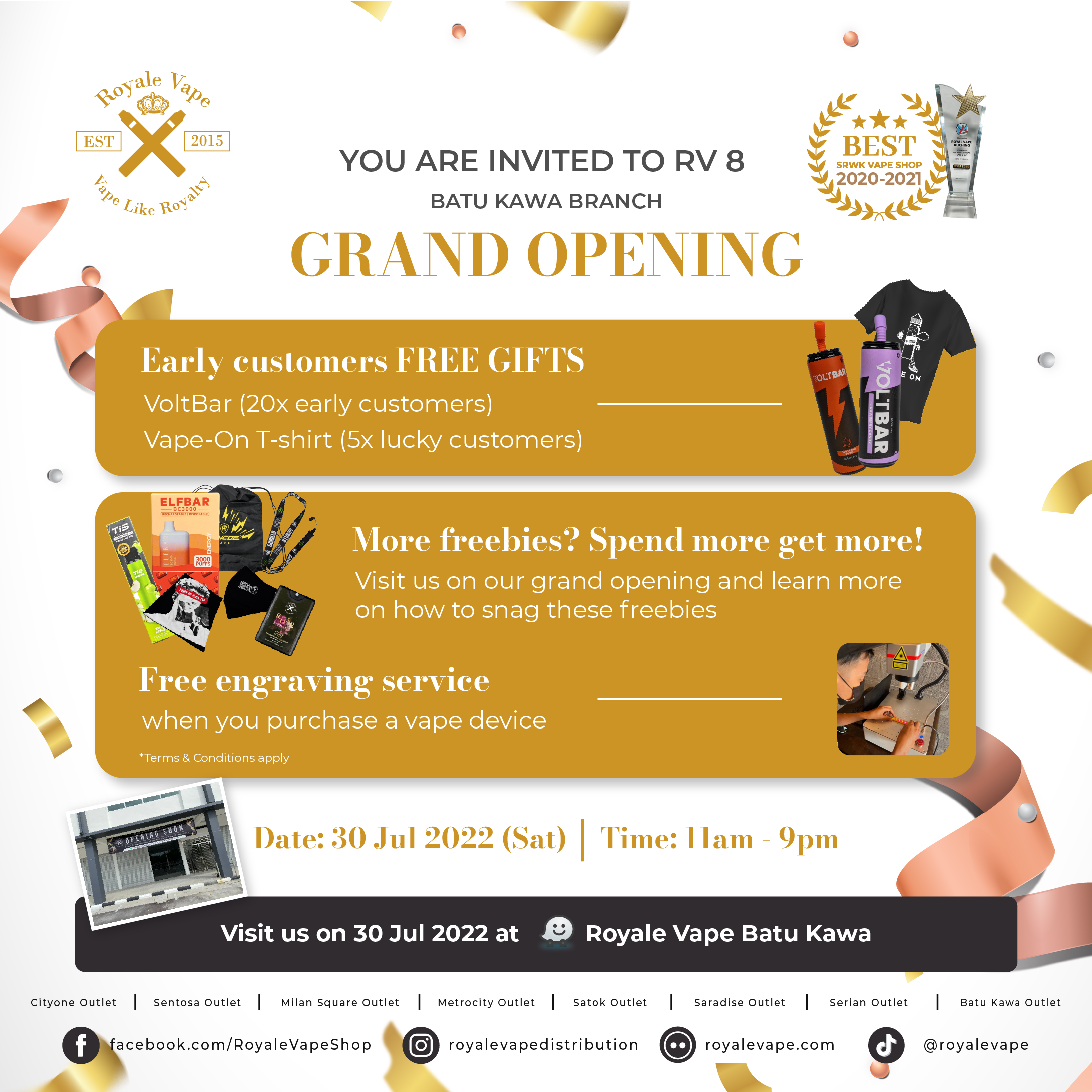 ⚜️Grand Opening Batu Kawa⚜️