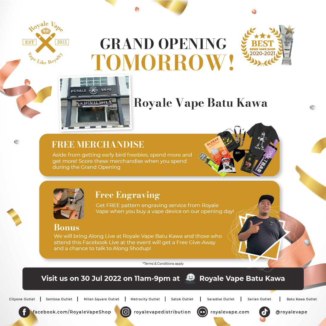 ⚜️Grand Opening Tommorow⚜️