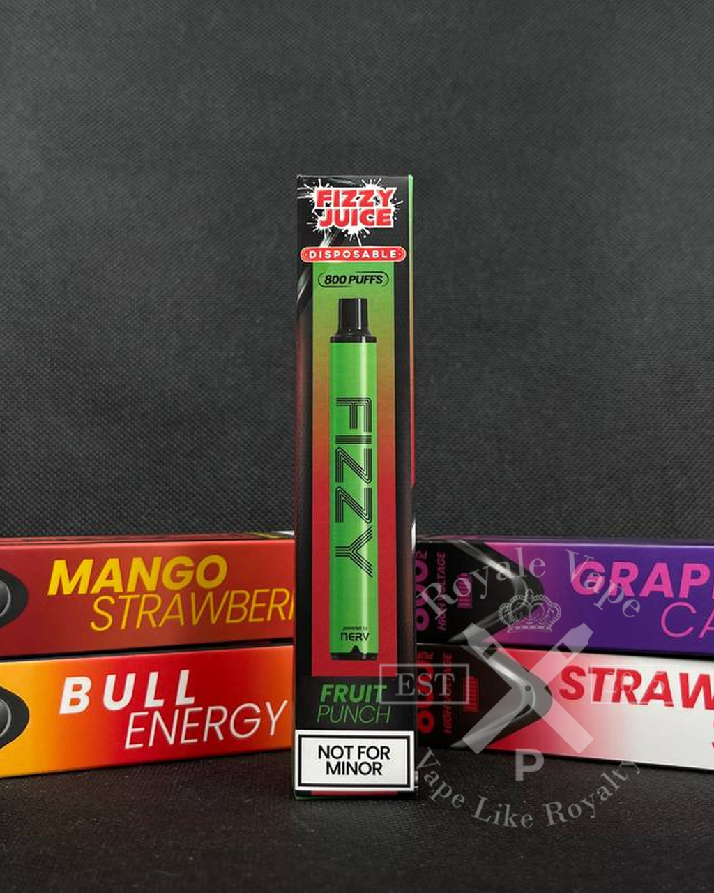 FIZZY JUICE DISPOSABLE 800PUFFS Royale Vape