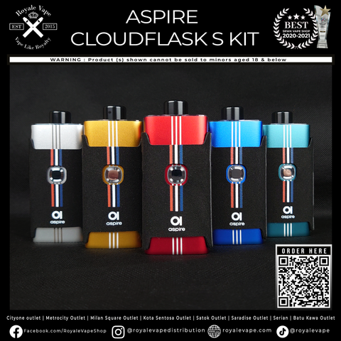 Aspire Cloudflask s QR