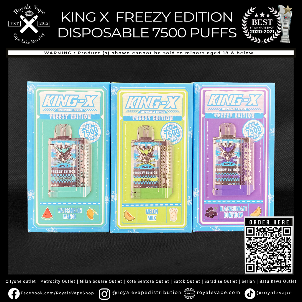 king x freezy edition QR