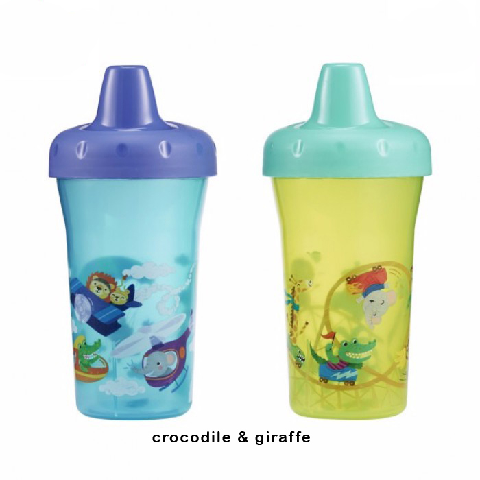 The First Years Soft Spout Sippy Cups - Rainforest - 2pk/9oz